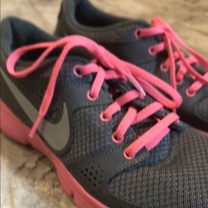 Nike Gray and Pink Sneakers